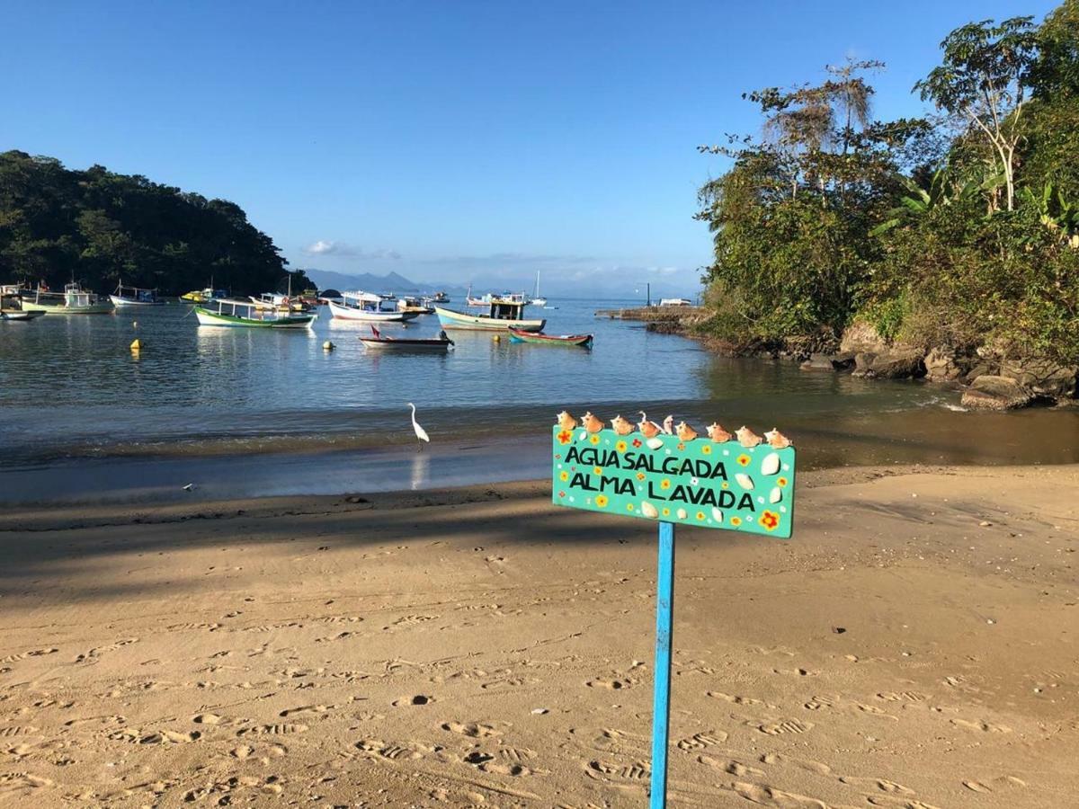 Casa com vista para o mar! Paraty Bagian luar foto
